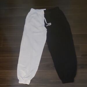 Garage Black and White Track Pants